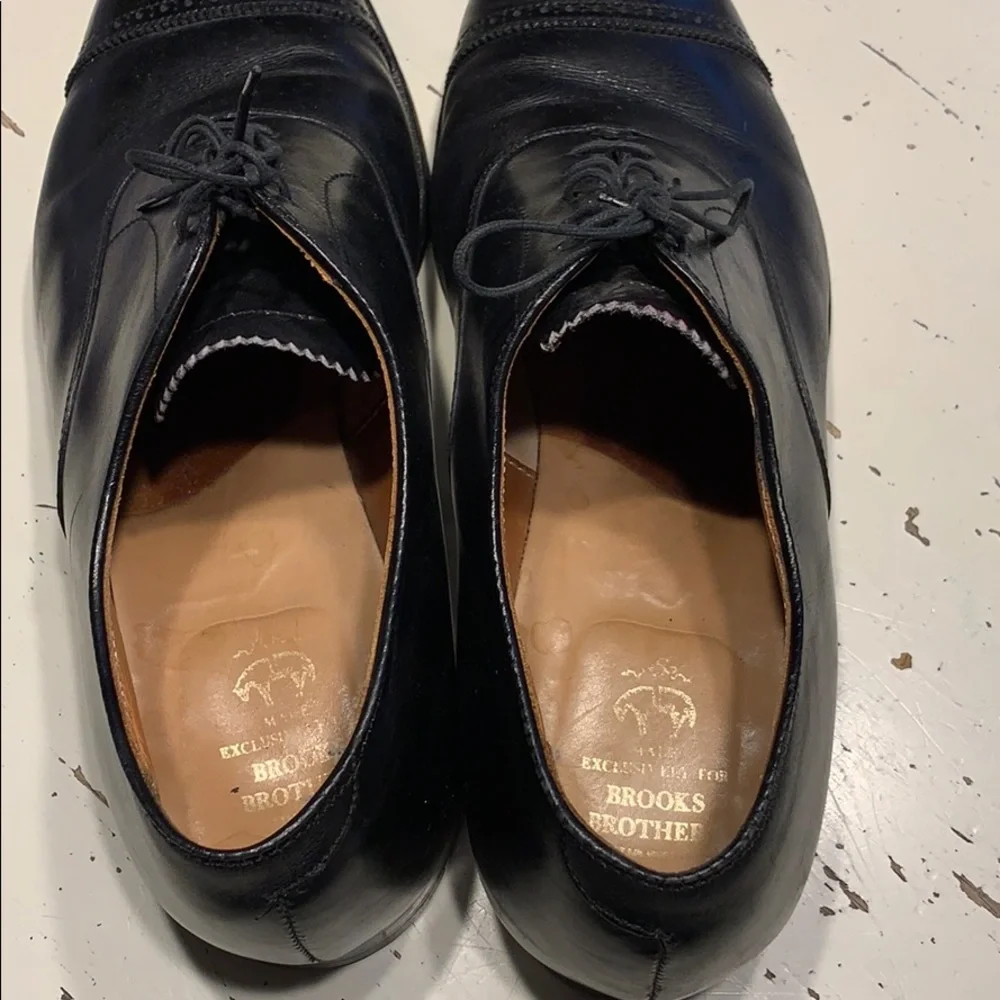 Alden for BB perf cap toe bals black 13D - Picture 2 of 7